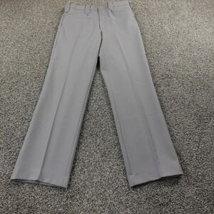 VTG Mesquite Pants Mens 33X32 Gray Slacks Chino Dress Trousers Western Boot USA